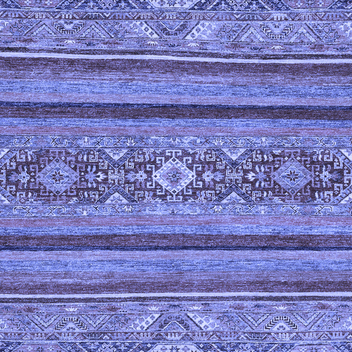 Abstract Blue Modern Rug, abs2386blu