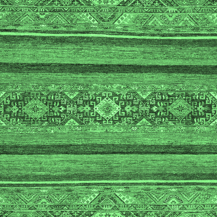 Abstract Emerald Green Modern Rug, abs2386emgrn