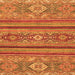 Square Abstract Orange Modern Rug, abs2386org