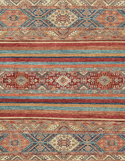 Abstract Camel Brown Modern Rug, abs2386