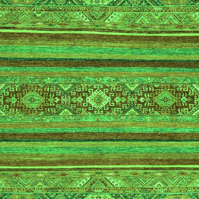 Abstract Green Modern Rug, abs2386grn