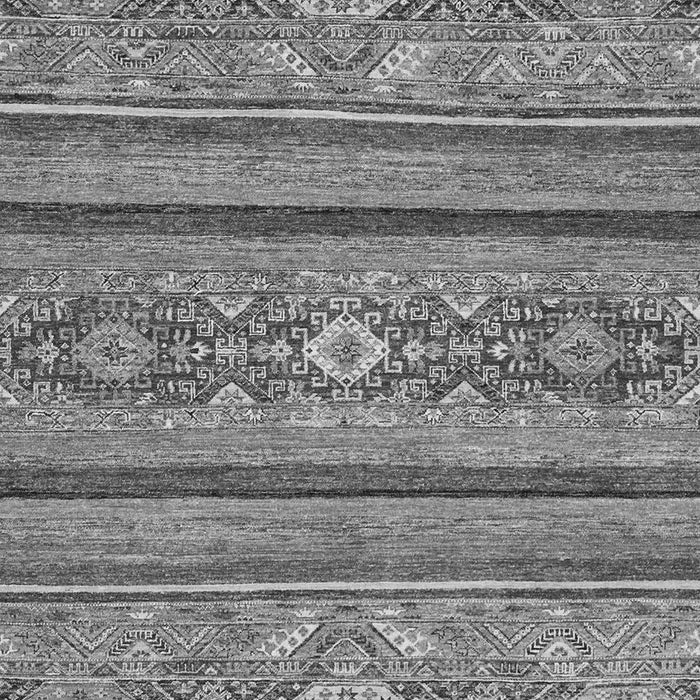 Machine Washable Abstract Gray Modern Rug, wshabs2386gry