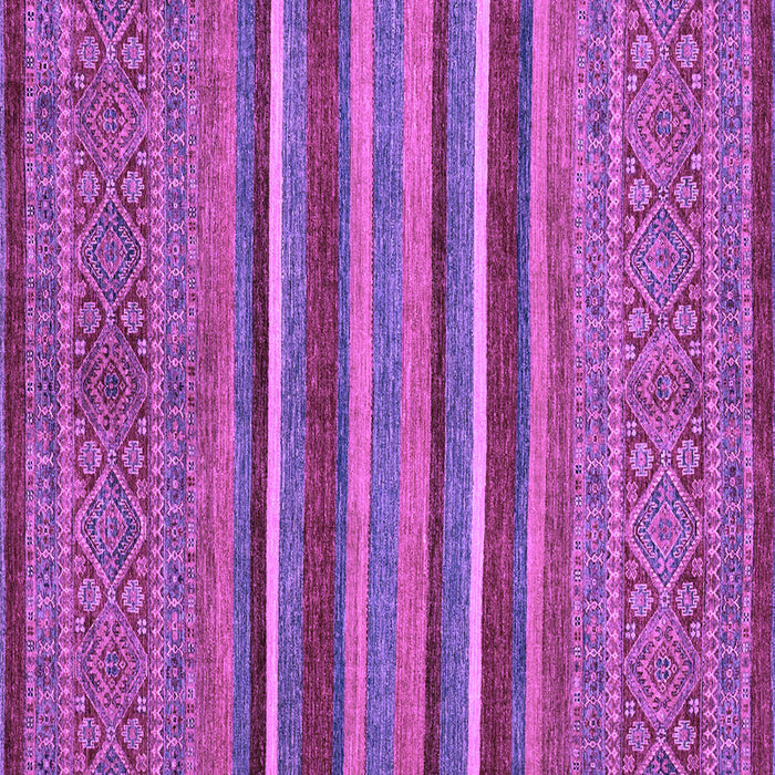 Square Machine Washable Abstract Purple Modern Area Rugs, wshabs2387pur