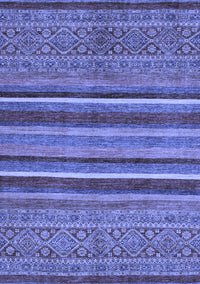 Abstract Blue Modern Rug, abs2387blu