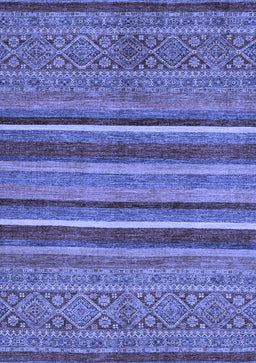 Abstract Blue Modern Rug, abs2387blu