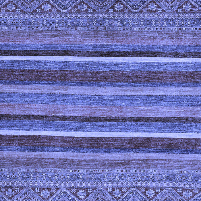 Abstract Blue Modern Rug, abs2387blu