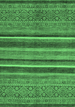 Abstract Emerald Green Modern Rug, abs2387emgrn