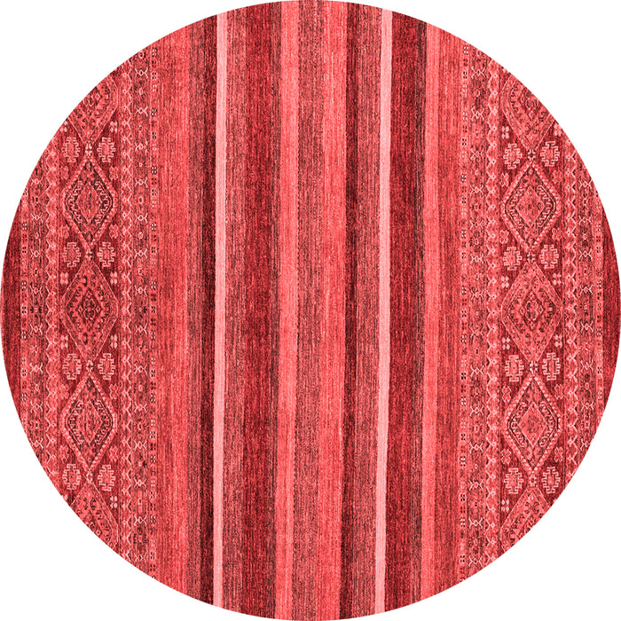 Abstract Red Modern Rug, abs2387red