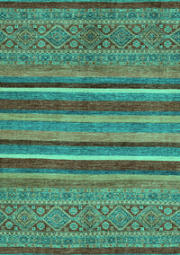 Abstract Turquoise Modern Rug, abs2387turq