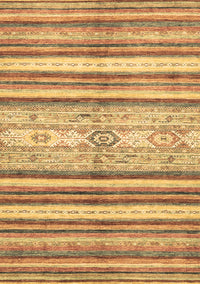 Abstract Brown Modern Rug, abs2388brn