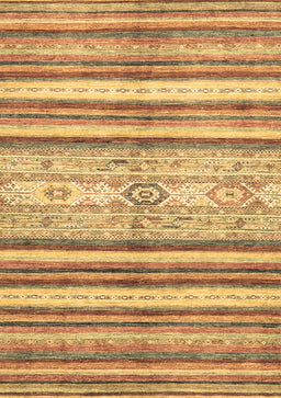 Abstract Brown Modern Rug, abs2388brn