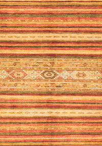 Abstract Orange Modern Rug, abs2388org