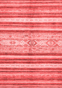 Abstract Red Modern Rug, abs2388red