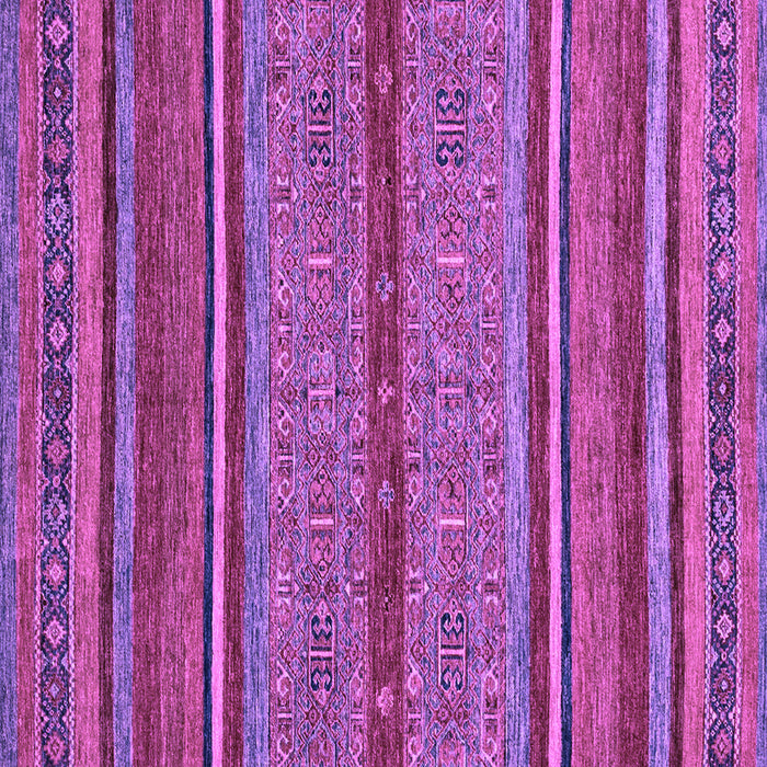 Square Machine Washable Abstract Purple Modern Area Rugs, wshabs2389pur
