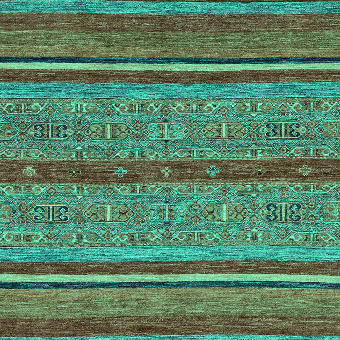Abstract Turquoise Modern Rug, abs2389turq