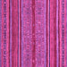 Square Abstract Pink Modern Rug, abs2389pnk