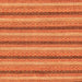 Square Abstract Orange Modern Rug, abs238org