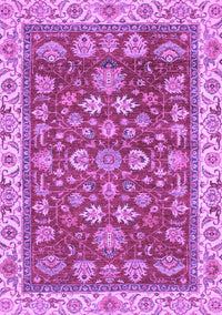 Oriental Purple Traditional Rug, abs2390pur