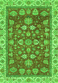 Oriental Green Traditional Rug, abs2390grn