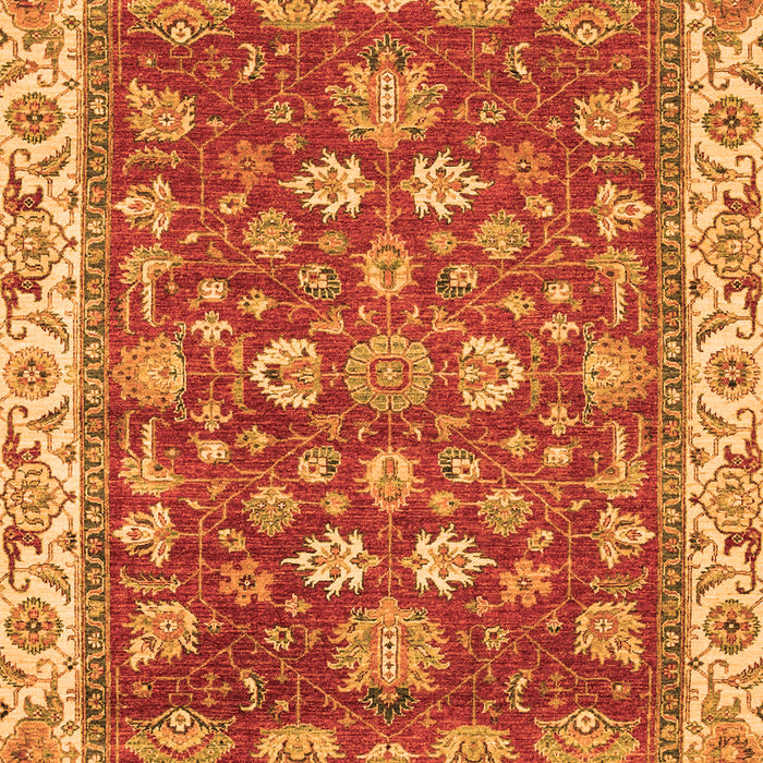Oriental Orange Traditional Rug, abs2390org