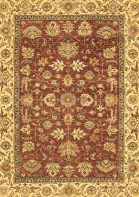 Oriental Brown Traditional Rug, abs2390brn