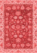 Oriental Red Traditional Area Rugs