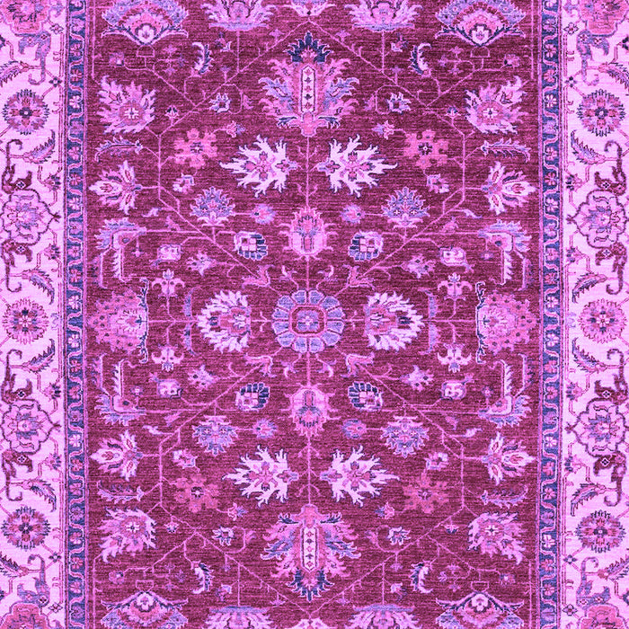 Machine Washable Oriental Purple Traditional Area Rugs, wshabs2390pur