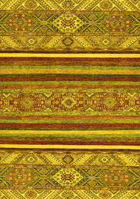 Abstract Yellow Modern Rug, abs2391yw