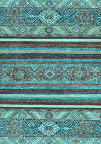 Abstract Light Blue Modern Rug, abs2391lblu