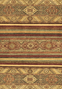 Abstract Brown Modern Rug, abs2391brn