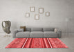 Modern Red Washable Rugs