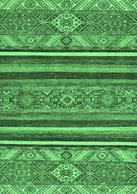 Abstract Emerald Green Modern Rug, abs2391emgrn