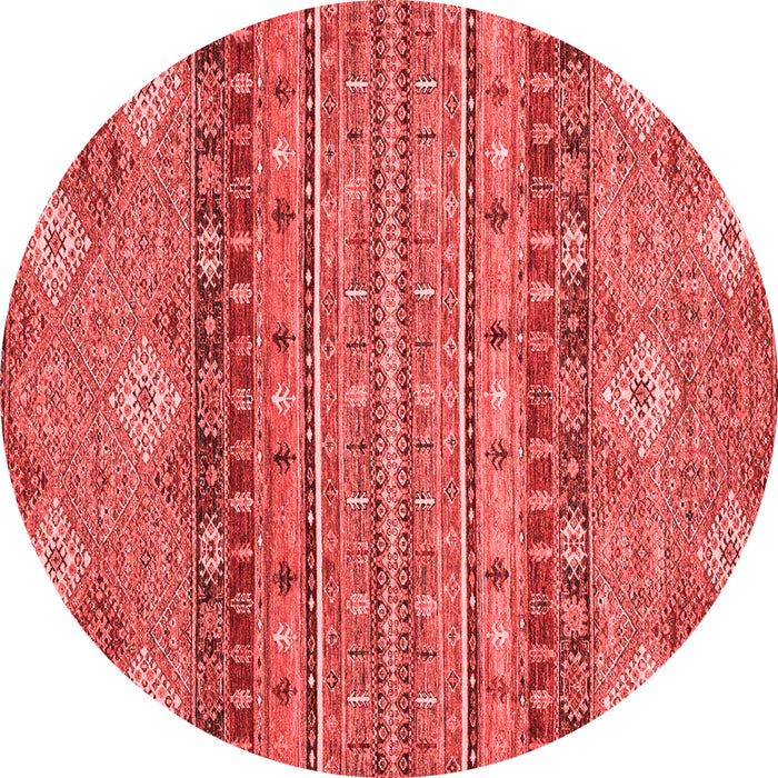 Machine Washable Abstract Red Modern Rug, wshabs2392red