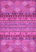 Abstract Pink Modern Rug, abs2392pnk