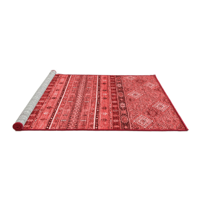 Modern Red Washable Rugs