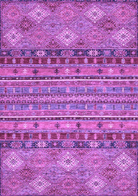 Abstract Purple Modern Rug, abs2392pur