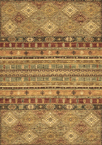 Abstract Brown Modern Rug, abs2392brn