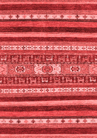 Abstract Red Modern Rug, abs2393red