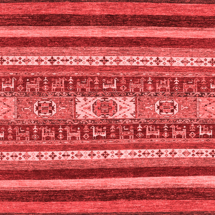 Abstract Red Modern Area Rugs
