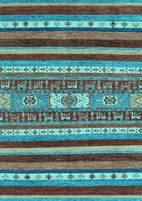 Abstract Light Blue Modern Rug, abs2393lblu