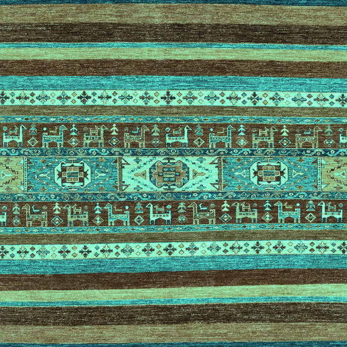 Abstract Turquoise Modern Rug, abs2393turq