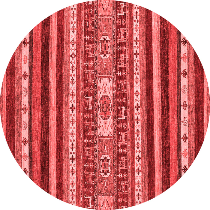 Machine Washable Abstract Red Modern Rug, wshabs2393red
