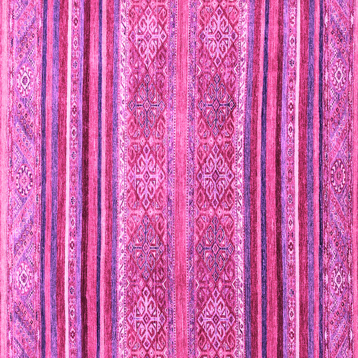 Square Machine Washable Abstract Pink Modern Rug, wshabs2394pnk