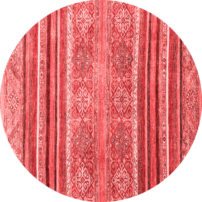 Machine Washable Abstract Red Modern Rug, wshabs2394red