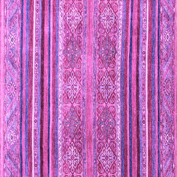 Square Machine Washable Abstract Purple Modern Area Rugs, wshabs2394pur