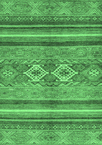 Abstract Emerald Green Modern Rug, abs2395emgrn