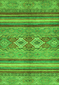 Abstract Green Modern Rug, abs2395grn