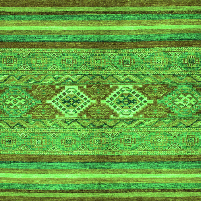 Abstract Green Modern Rug, abs2395grn