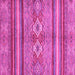 Square Abstract Pink Modern Rug, abs2395pnk