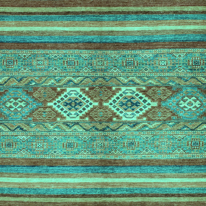 Abstract Turquoise Modern Rug, abs2395turq